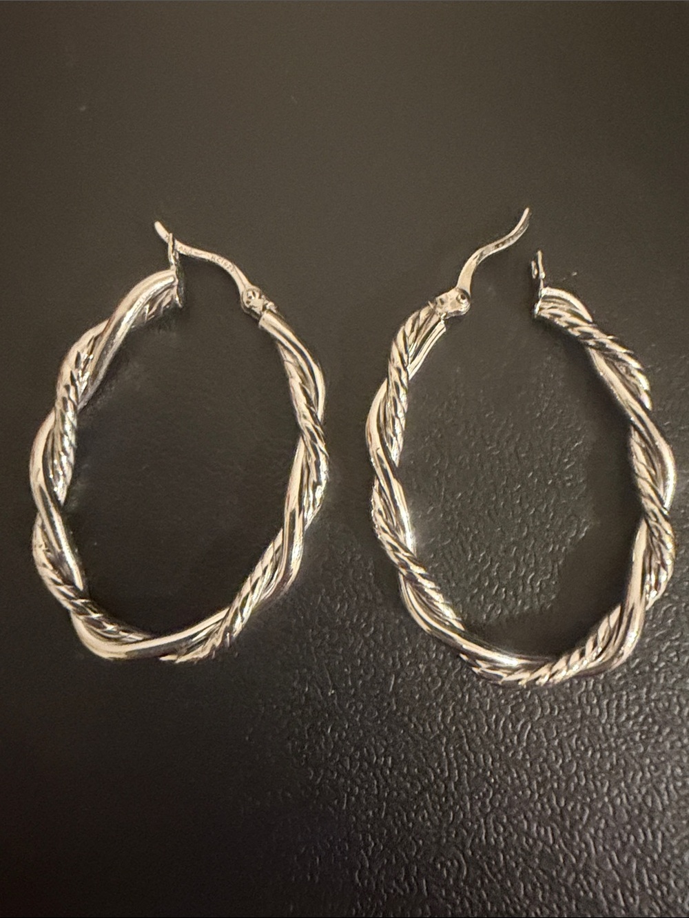 Ross-Simons Sterling Silver Twisted Hoop Earrings